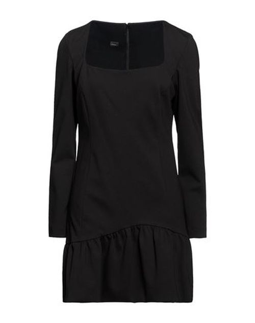 Woman Mini dress Black Size 2 Viscose, Nylon, Elastane