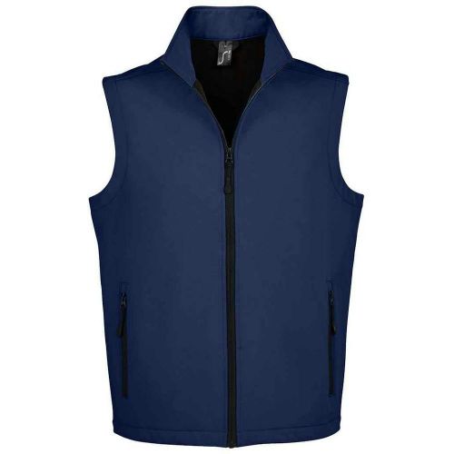 OL Mens Race oftshell Body Warmer - French Navy - - French Navy - 100% Mixed