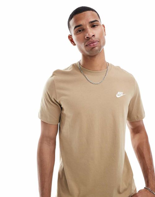 Club t-shirt in light beige-Neutral