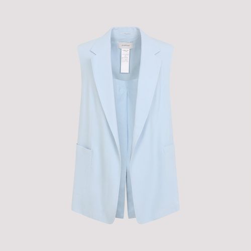 Oversized Washed Viscose Gilet