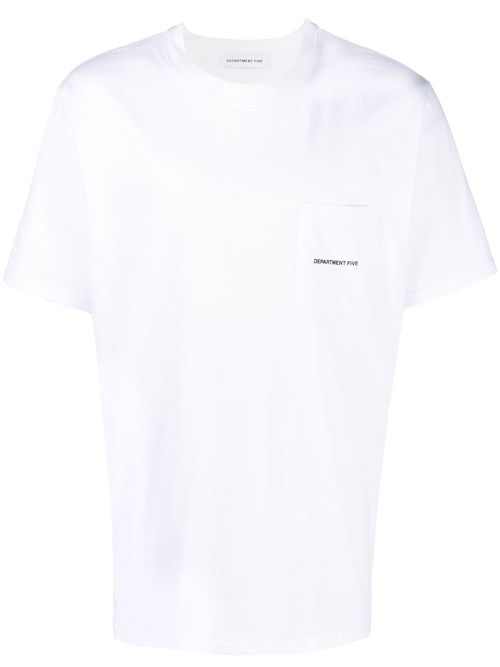 Logo-print cotton T-shirt - White