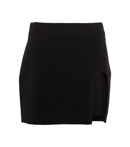 Crêpe miniskirt