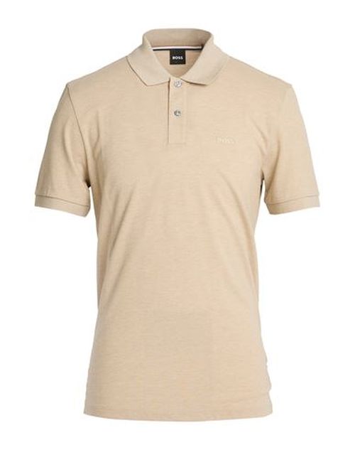 Man Polo shirt Sand Size 3XL Cotton