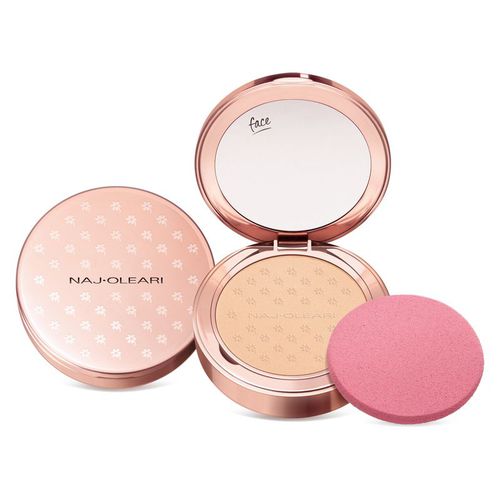 Naj·Oleari Silk Feel Wet&Dry Compact Powder Foundation 02 - Peach