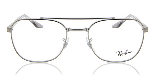 Ray-Ban RX6485 3123 Men's Eyeglasses Gunmetal 55 - Blue Light Block Available