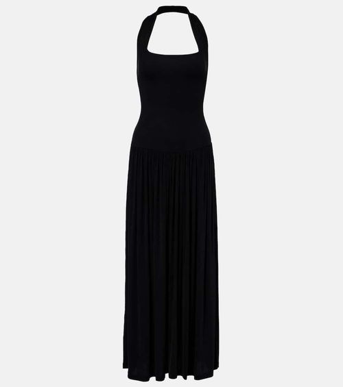 Quill halterneck maxi dress