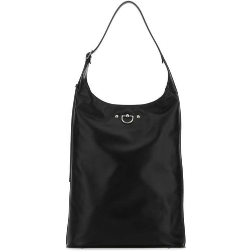 Durazzi Black Nappa Cavalry Shoulder Bag