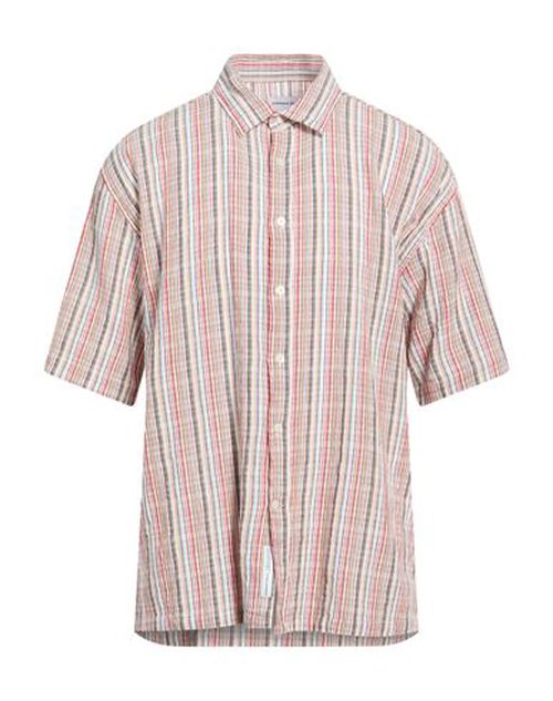 Man Shirt Brick Size L Cotton