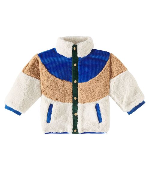 Louise Misha Ayser fleece and velvet jacket
