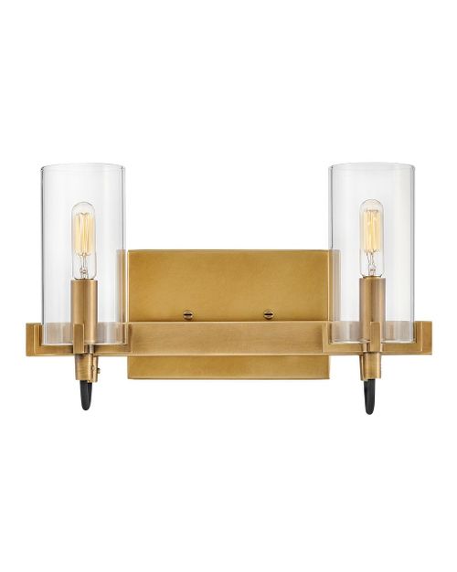 Heritage Brass LED Vanity from the Ryden Collection