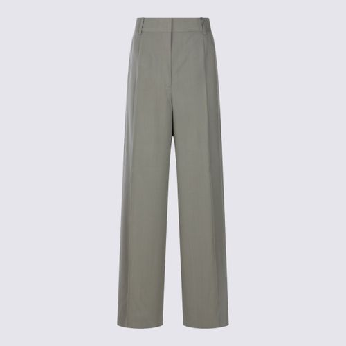 Grey Viscose Pants
