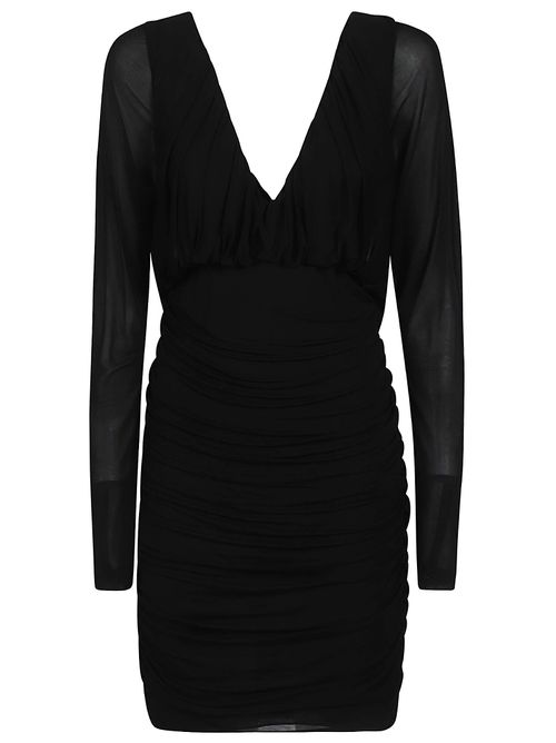 Draped Mini Dress