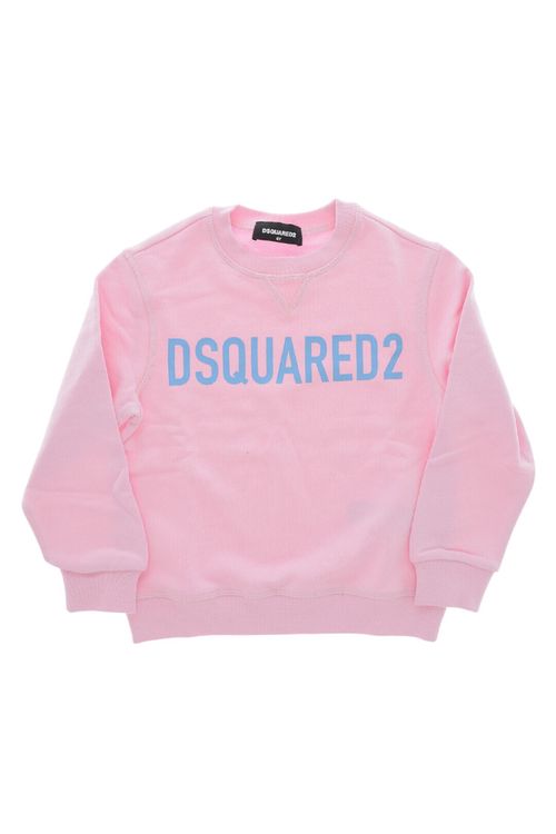 Girls Pink Logo Sweatshirt