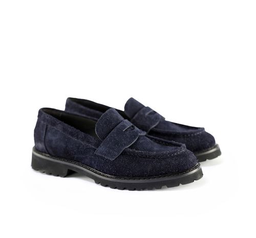 Classic Moccasin Loafer with 20 mm Heel Height for Men