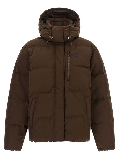 Down Jacket — brown