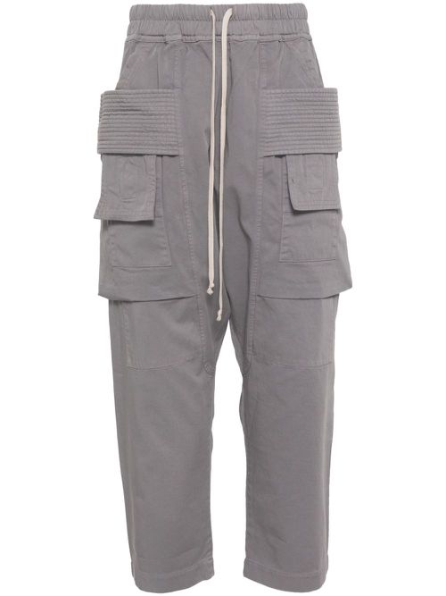 Rick Owens DRKSHDW Porterville Creatch Cargo trouser - Grey