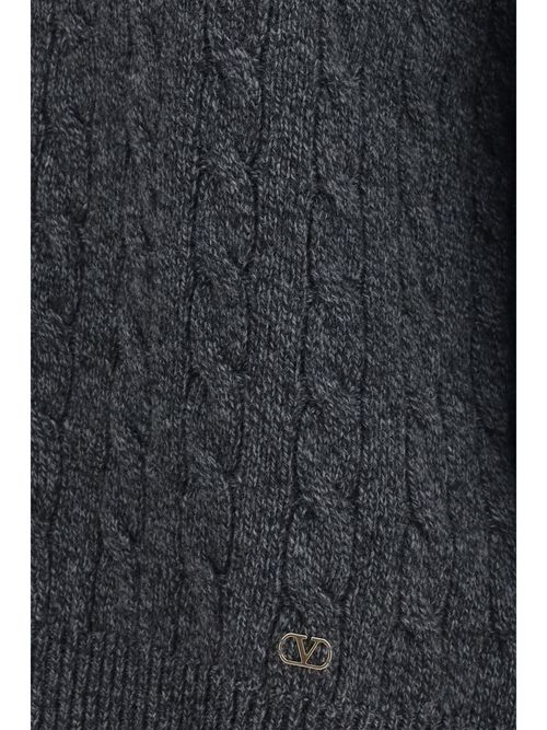 Virgin Merino Wool Sweater — Gray