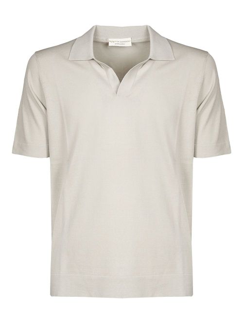 Cotton polo shirt - Grey
