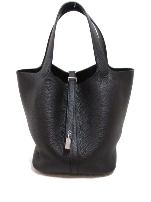 2022 Picotin Lock MM tote bag - Black