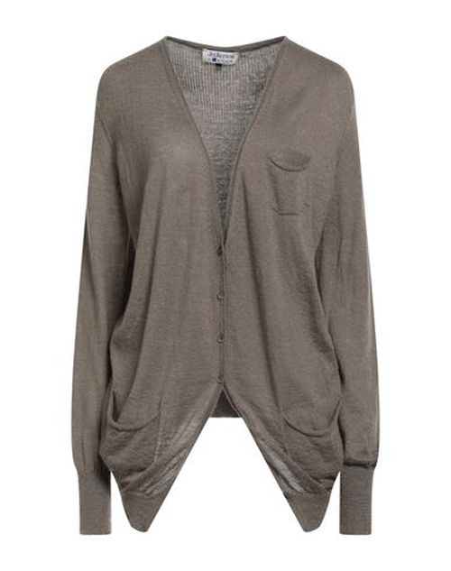 Woman Cardigan Khaki Size S Polyamide, Mohair wool