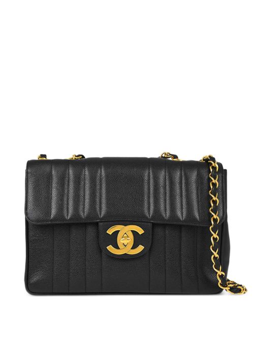 1995 Mademoiselle Classic Flap shoulder bag - Black