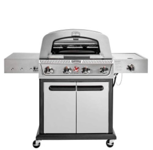 Propel Four Burner 3-in-1 Gas Grill - Stainless Steel