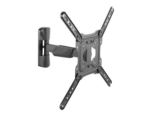 Essential Full Motion TV Wall Mount Bracket Low Profile For 23" To 55" TVs up to 77lbs, Max VESA 400x400
