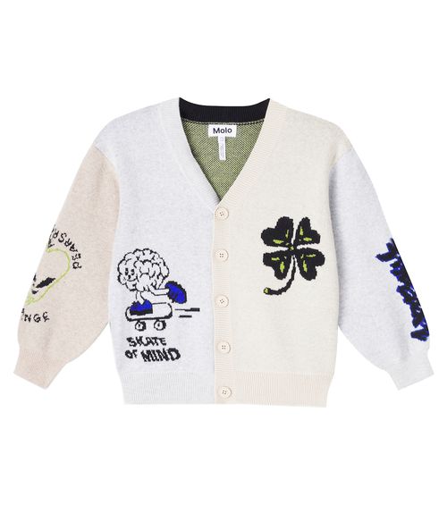 Burt cotton and wool cardigan