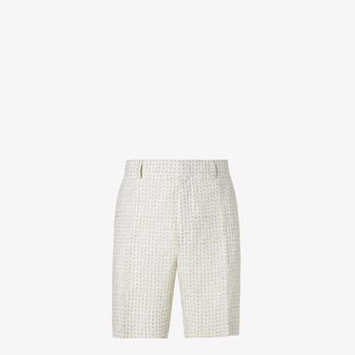 Mini Linen Stitched Shorts for Men