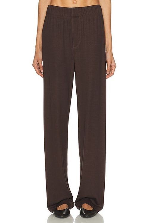 Eterne Lounge Pant in Espresso - Brown. XS also in S