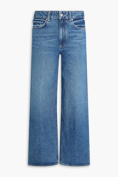 Sasha high-rise wide-leg jeans - Blue - 27