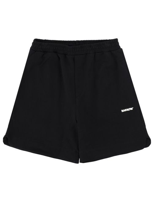 Black Logo Shorts