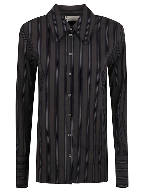 Striped Long Cuff Buttondown Shirt
