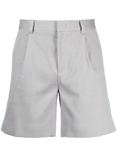 Side-stripe shorts - Grey