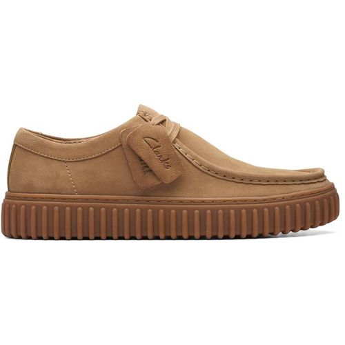 Debenhams Men's Torhill Lo Lace-Up Shoe Dark Sand Suede in Tan