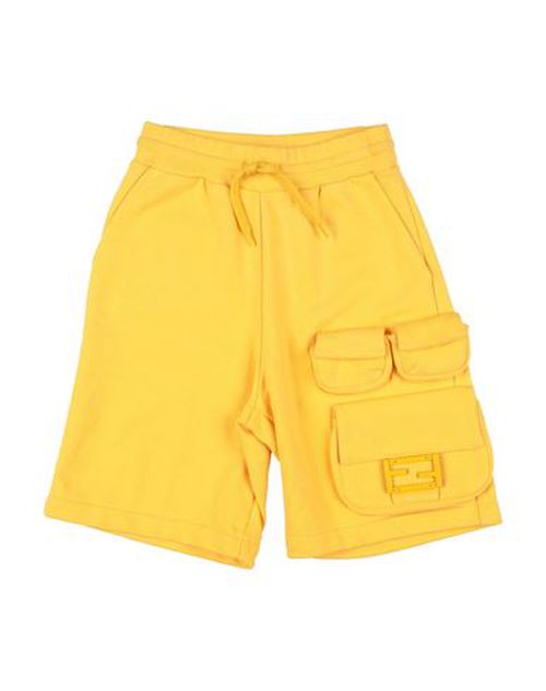 Kid Boy Shorts & Bermuda Shorts Marigold Size 10 Cotton