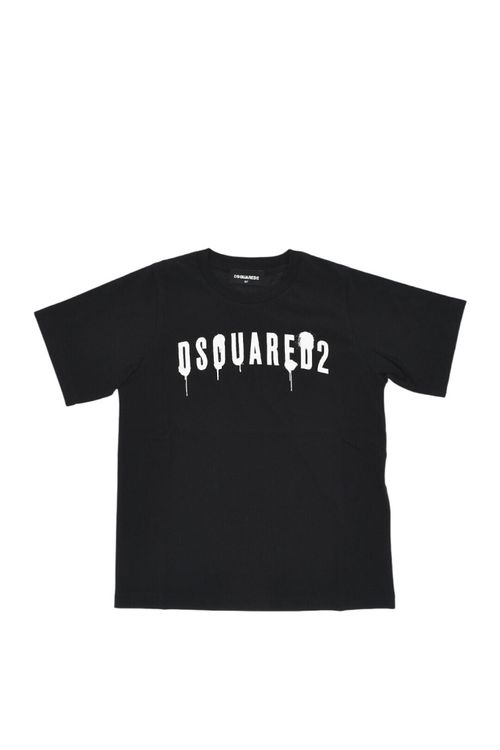 Boys Black Logo T-Shirt