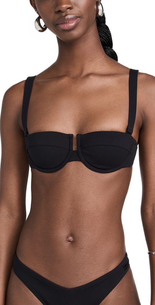 Separates Balconette Bikini Top Black