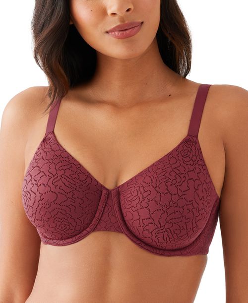 Women's Inside Job Full Coverage Underwire Bra 855345 - Cordovan