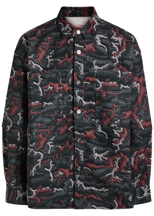 Raf Patterned Cotton Overshirt