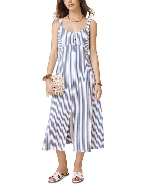 Madelyn Striped Midi Dress