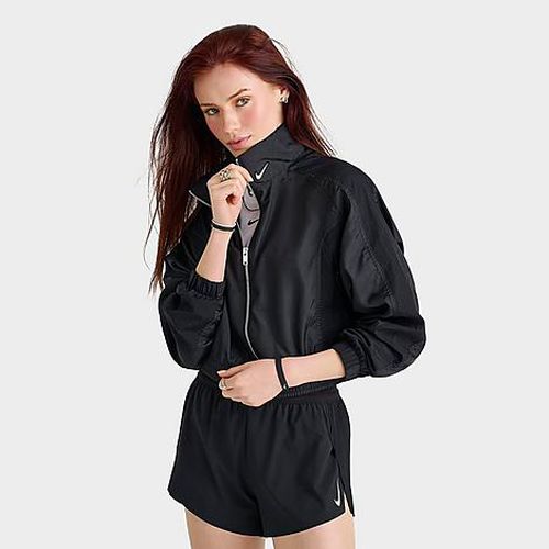 Women's Sportswear Gym Life Woven Jacket in Black
