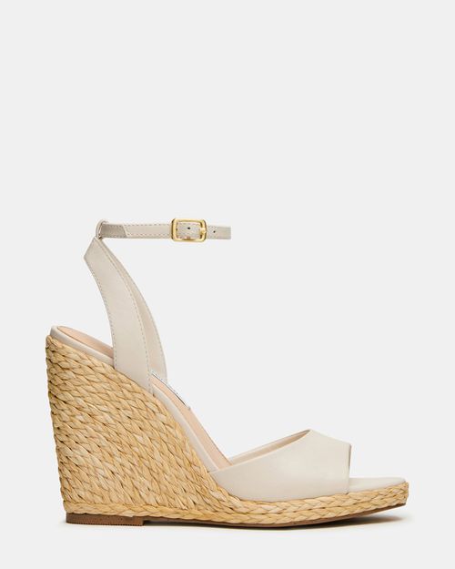 Steve Madden Women's Devin Espadrille Sandals - Bone - - Leather