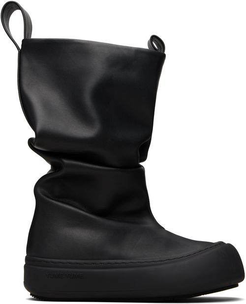 Black Low Fisherman Boots
