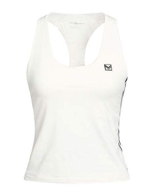 Woman Top White Size S Polyester, Elastane