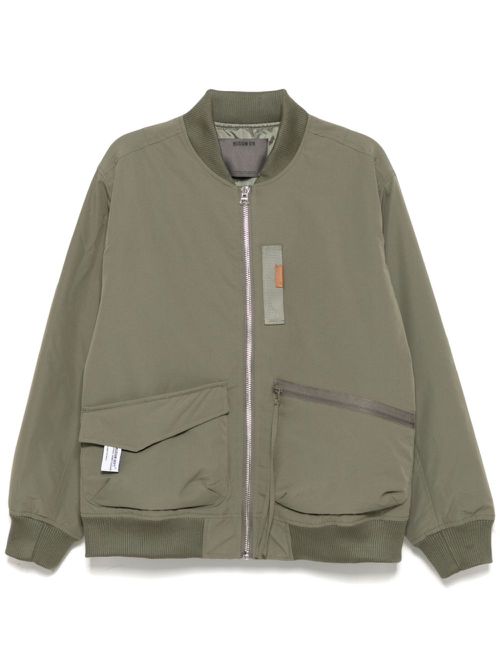 Zip-up bomber jacket - Green