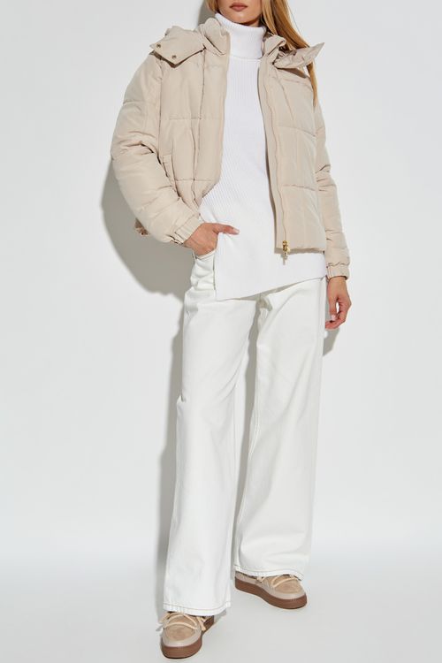 Quilted Insulated Jacket, Women's, Cream