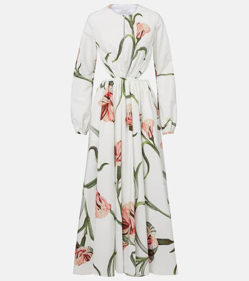 maxi dress with a scarf Keena Scarf Maxi Dress
