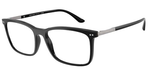 Giorgio Armani AR7122 5001 Men's Eyeglasses Black Size 54 - Blue Light Block Available
