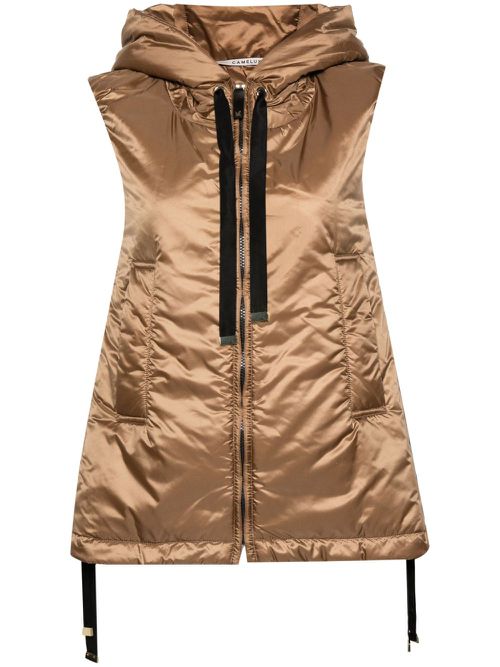 Greengo padded gilet - Brown